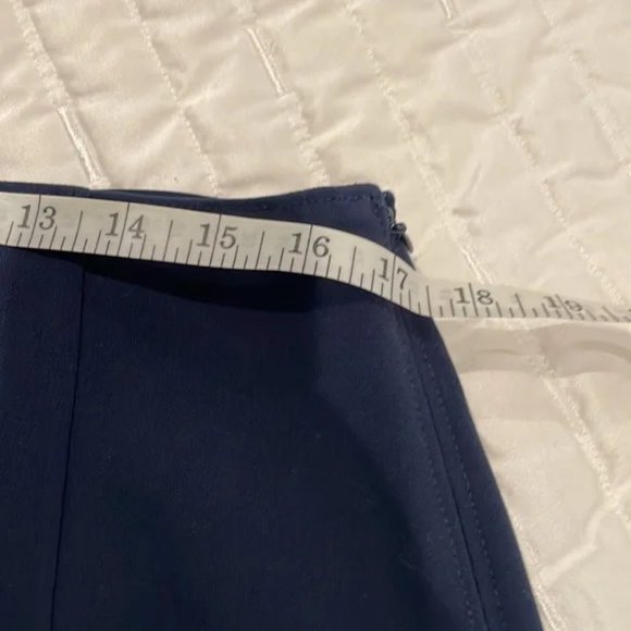 Abercrombie & Fitch Navy Blue Vest and Skirt set - Picture 5 of 8